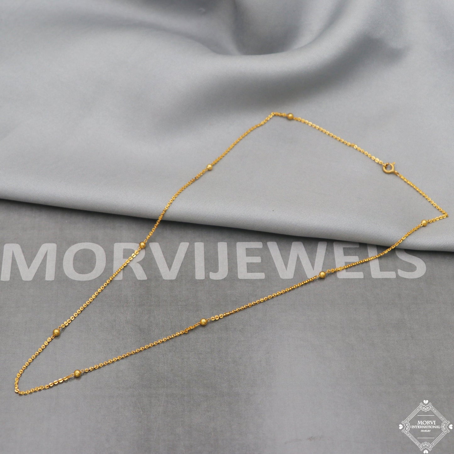 20k Gold Chain Necklace For men women Anniversary Wedding Gift chain, 20kt Handmade Gold Chain, pure gold necklace chain, K5108