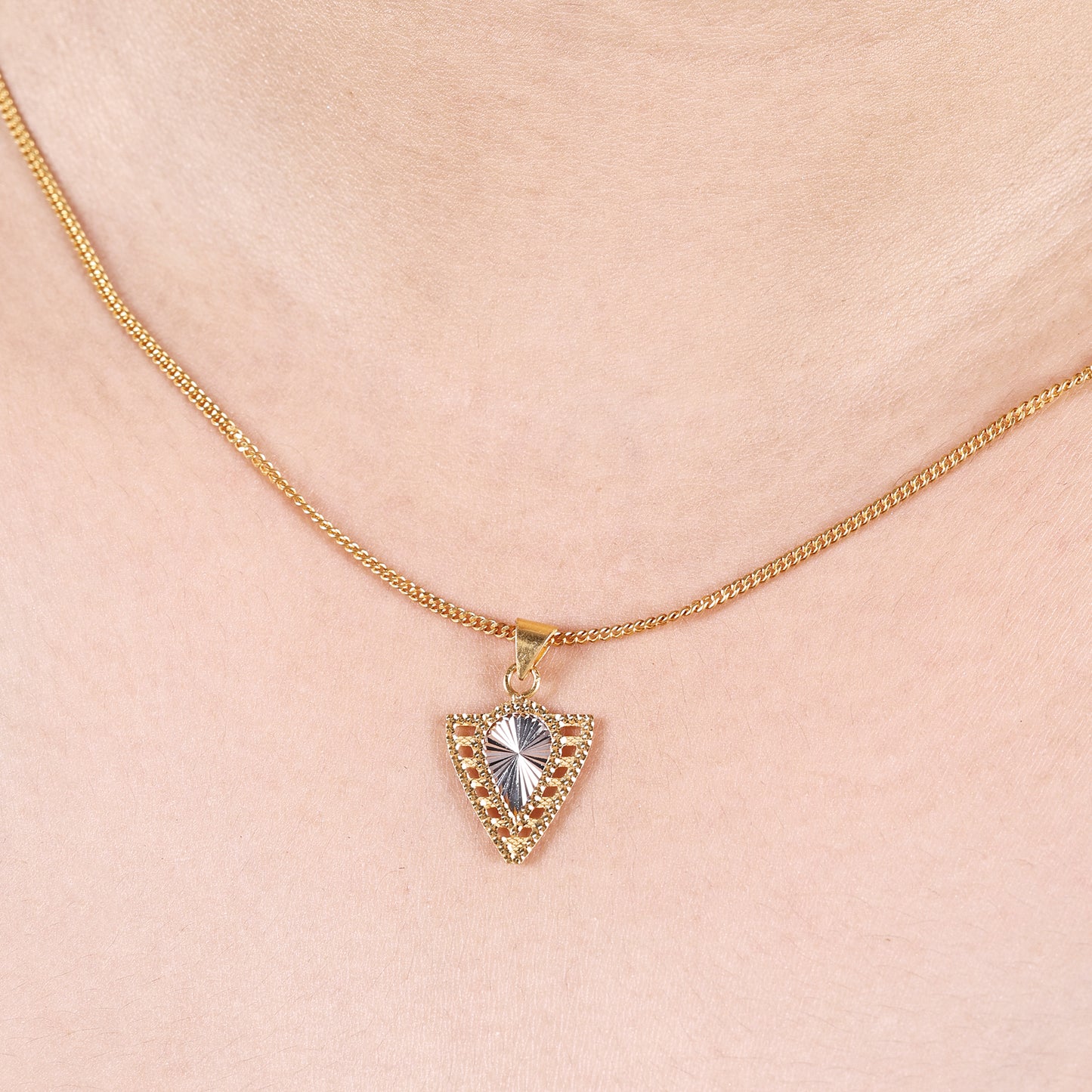 22k Gold Pendant Indian 22kt Jewelry Exclusive Authentic BIS Hallmarked Stamped "22k916" Jewelry, MJ0068