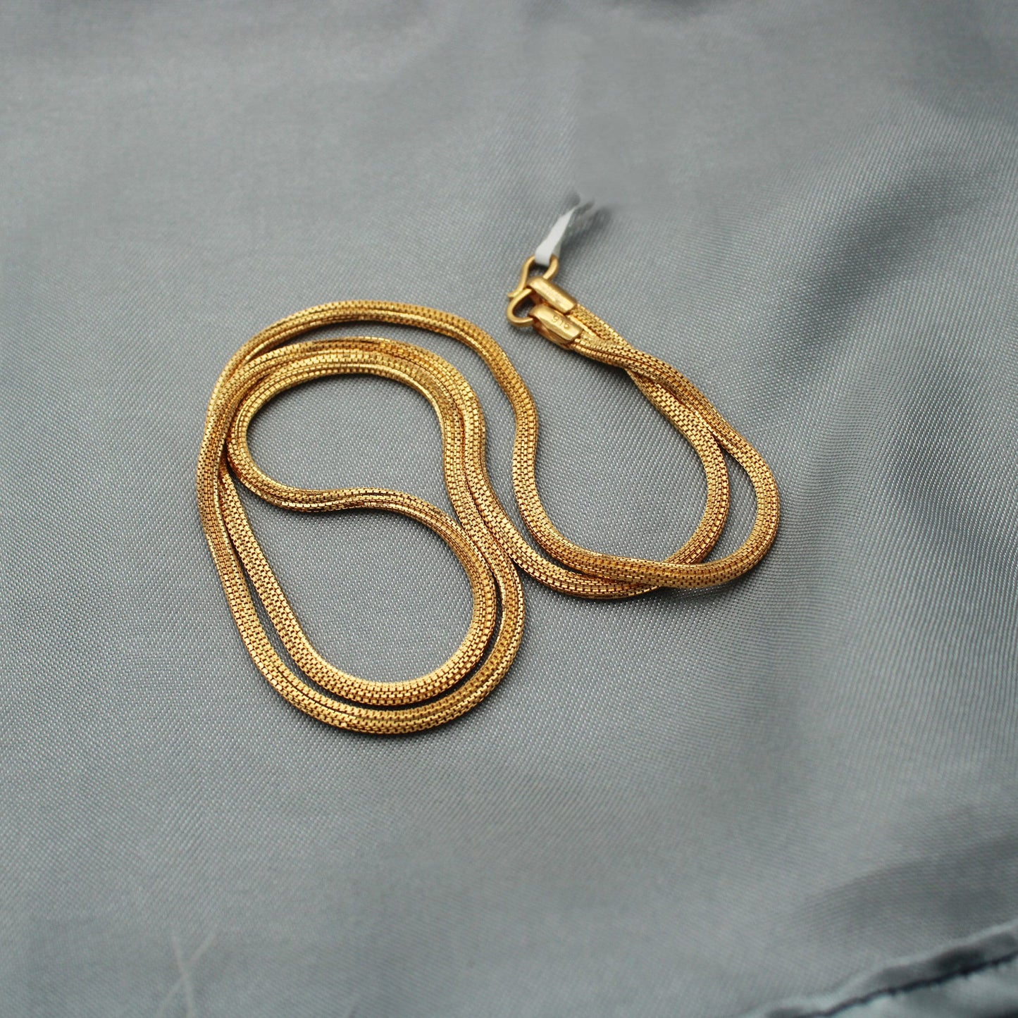 22k Gold Chain, Handmade Chain Jewelry, Box Style Chain, indian gold chain necklace jewelry