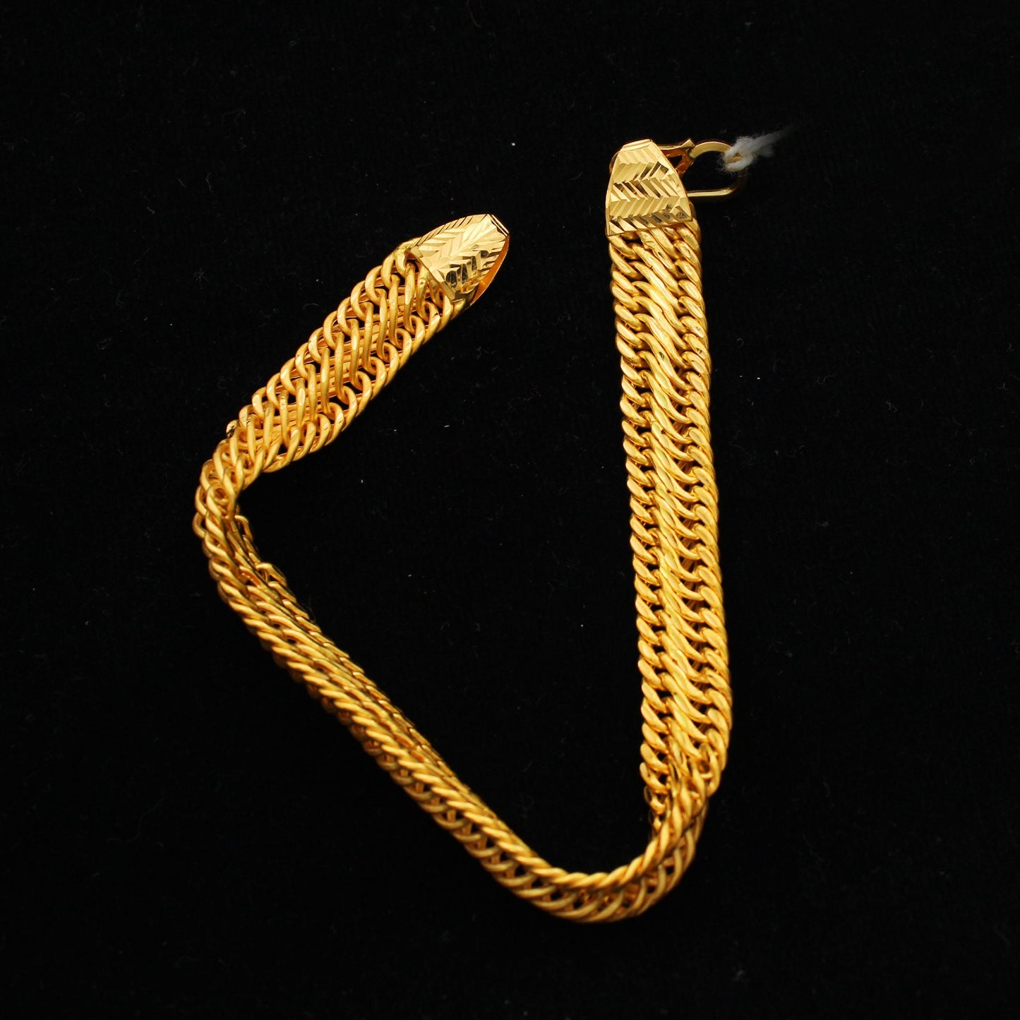 22k gold bracelet men jewelry, 10mm 8 inches and all