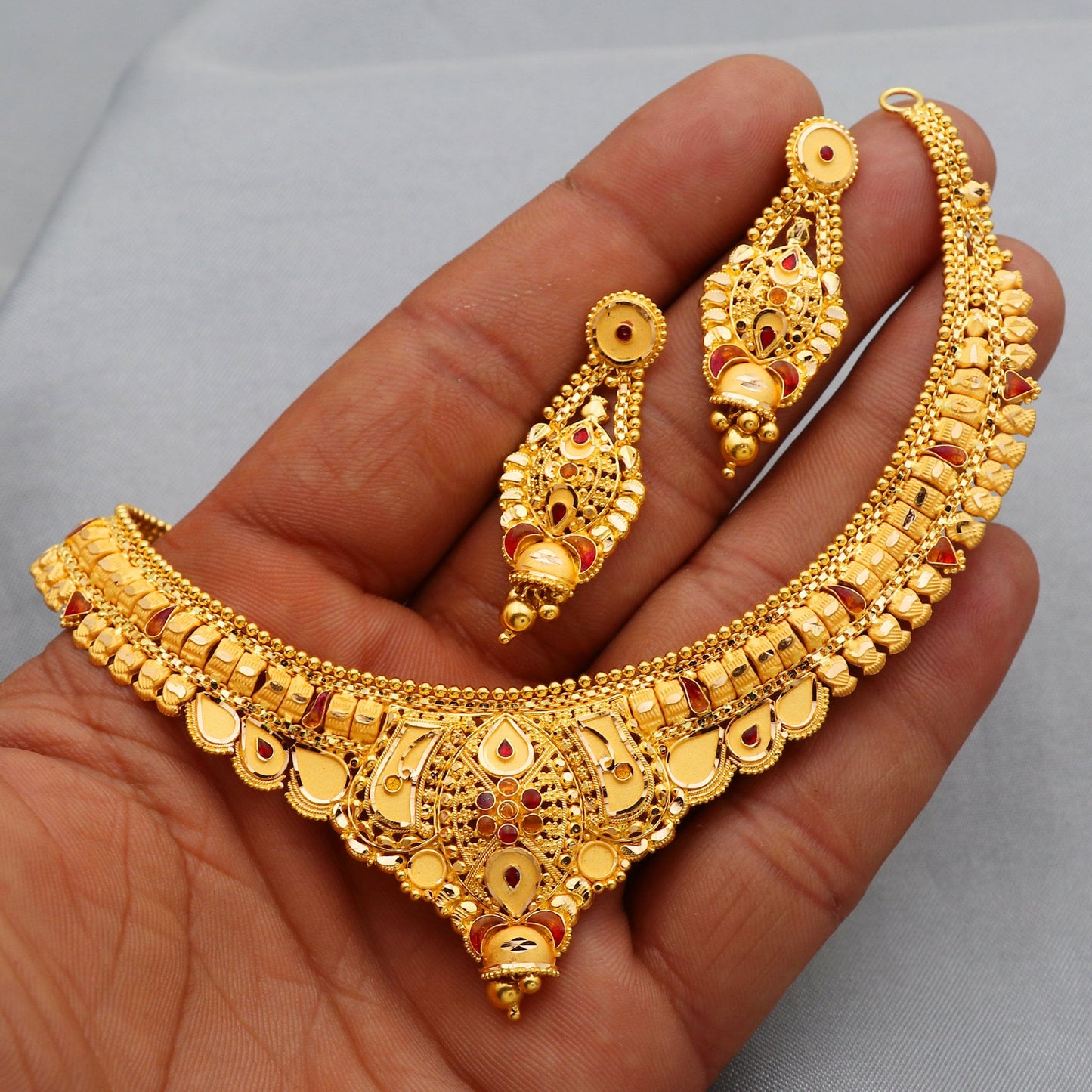 22K 18K YELLOW GOLD JEWELRY