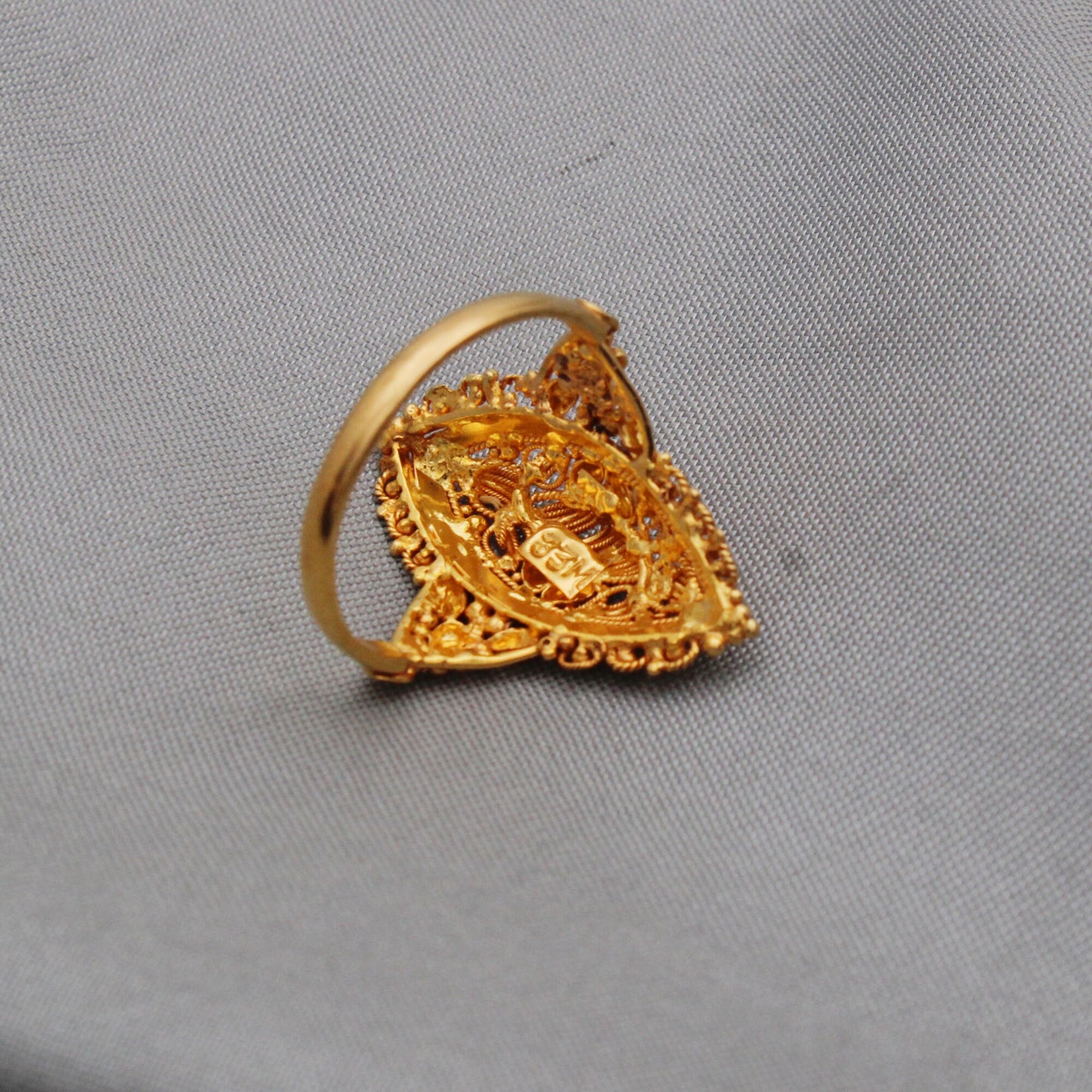 22KT 22k Artisan Gold Handmade Ring Jewelry, K3562