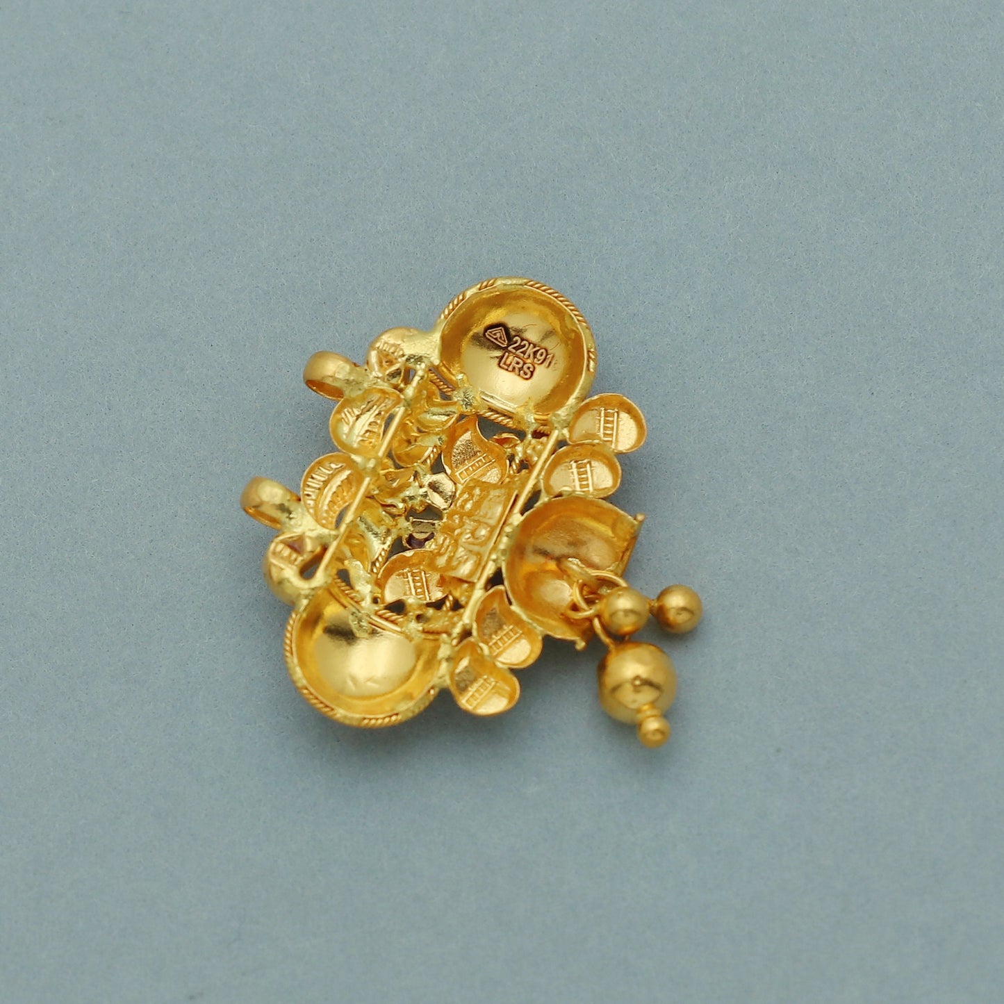 22k Gold Pendant Mangalsutra Pendant for Wife
