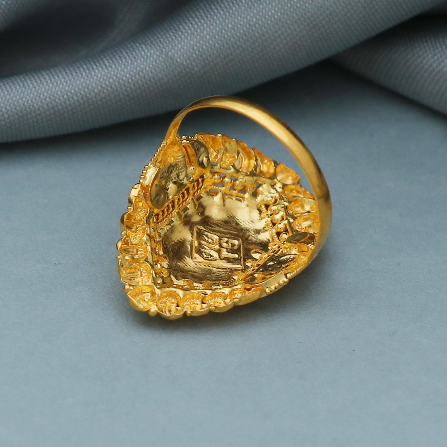 women 22k gold women ring, k3818