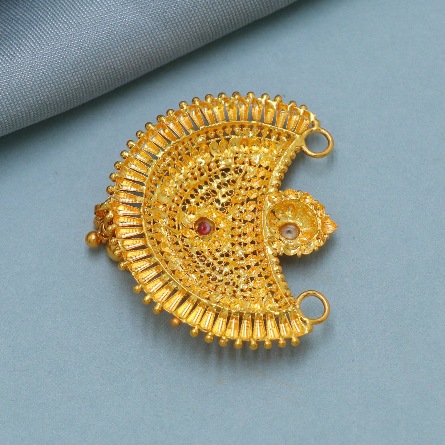 22k gold chain Pendant necklace,