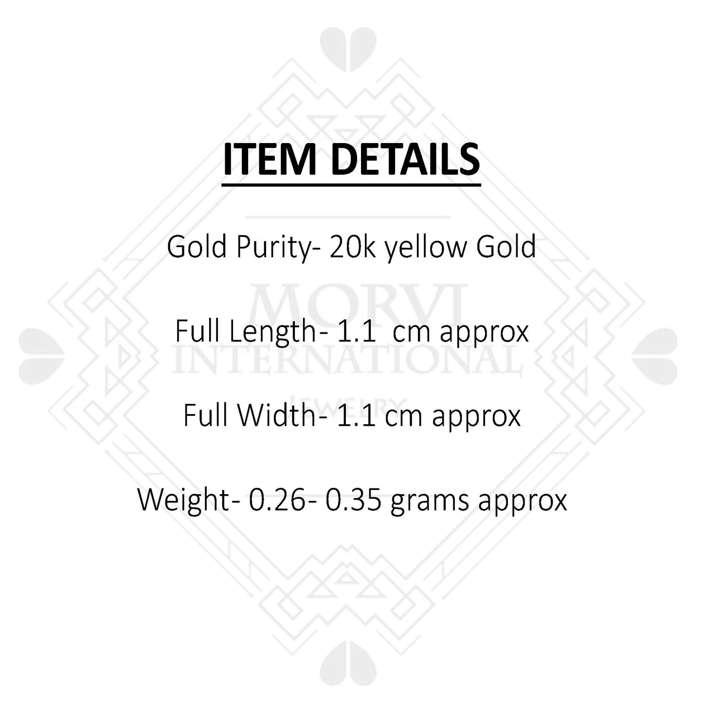 20k Yellow Gold Hoop Bali Earrings , Handmade big Yellow gold earrings for women, Valentine Day gift, simple design indian gold earrings
