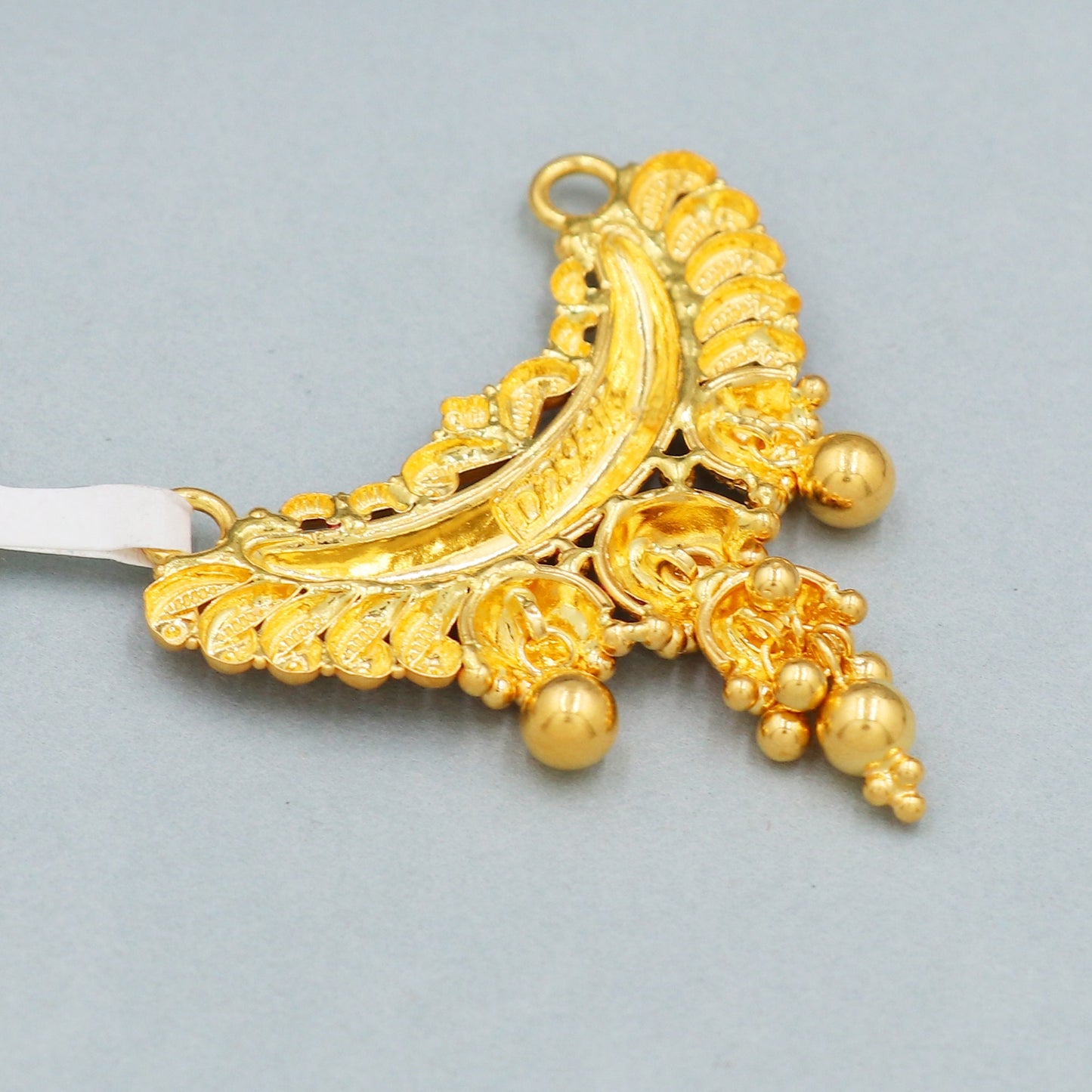 22k gold pendant real gold jewelry handmade indian pendant, K4395