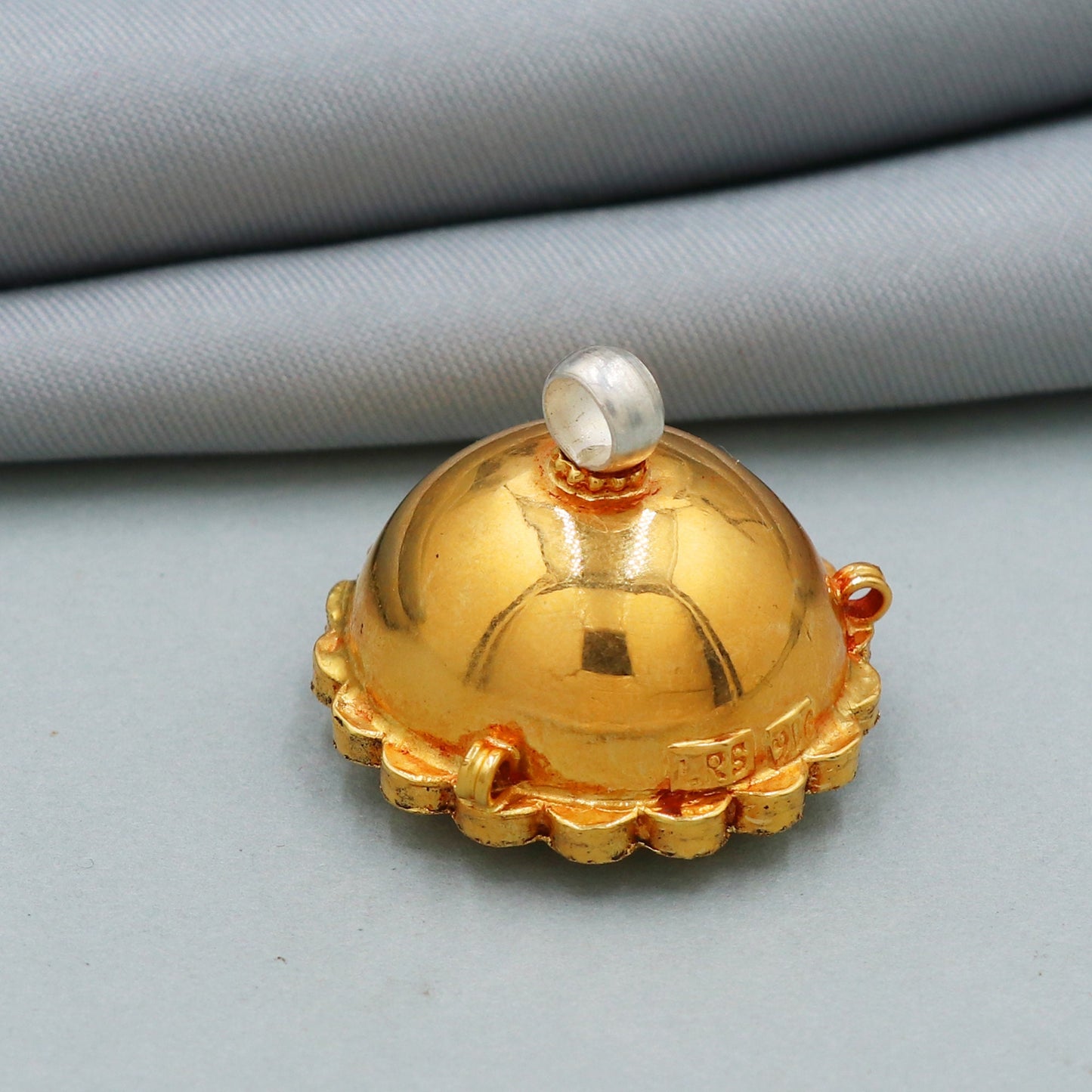 stones 22k Yellow Gold mang tikka borla hair head Jewelry, Handmade Yellow gold Borla for women, Handmade design indian gold Head Jewelry