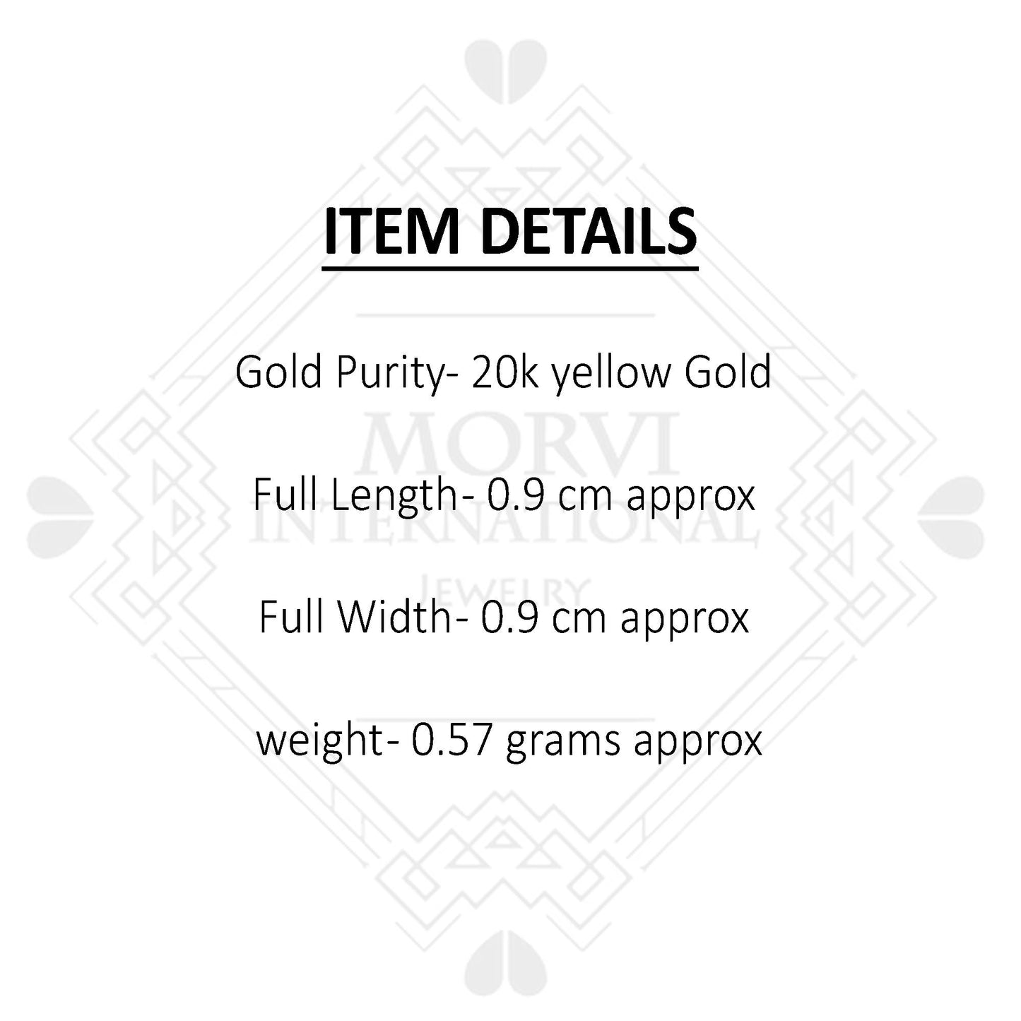 Pure 20k Yellow Gold Hoop Bali Earrings , Handmade Yellow gold round earrings for women, mother Day gift, 20kt gold earrings gift