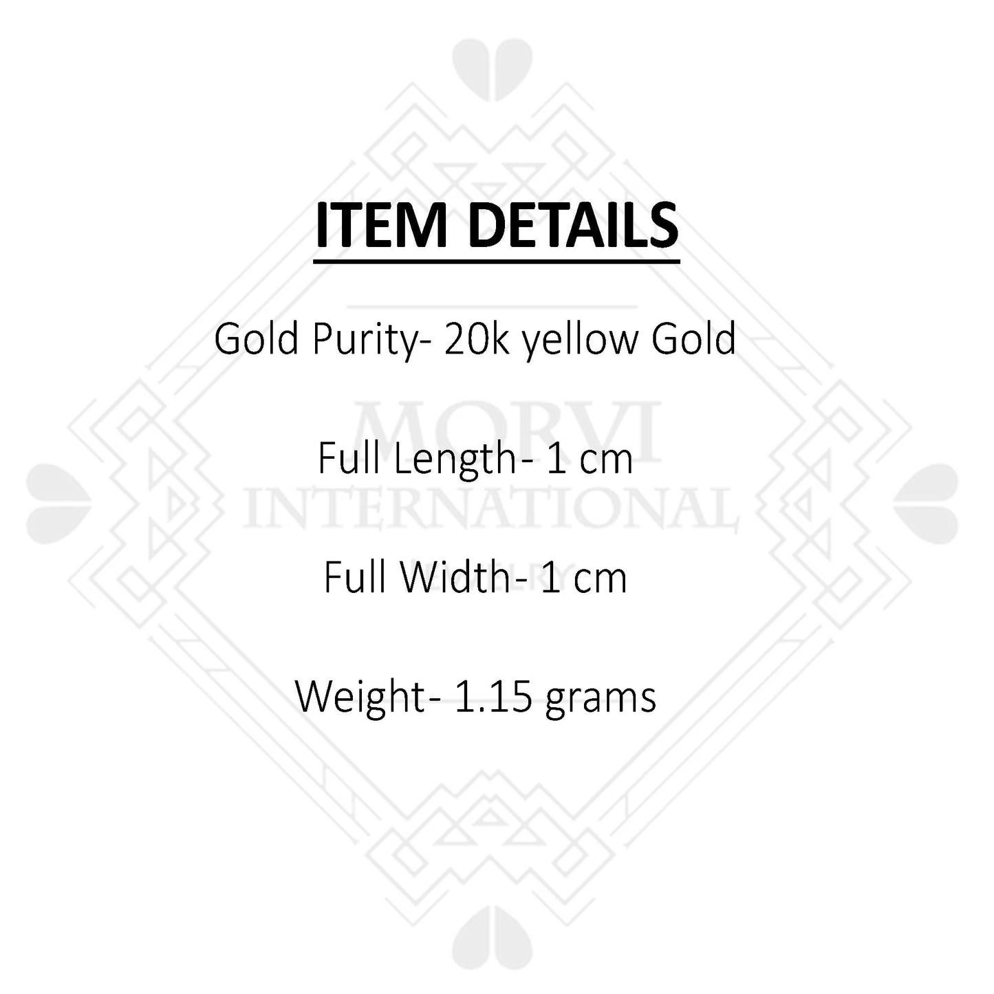Real solid 20k Gold Hoop Bali Earrings , Gold Huggies, Handmade Yellow gold earrings for women, earrings for gift,