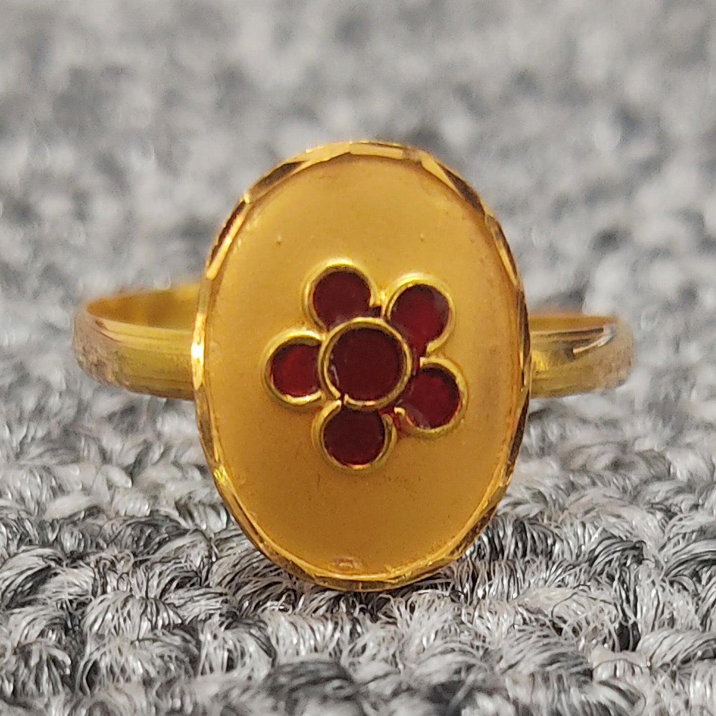 toe ring 22k Gold Toe Ring Single