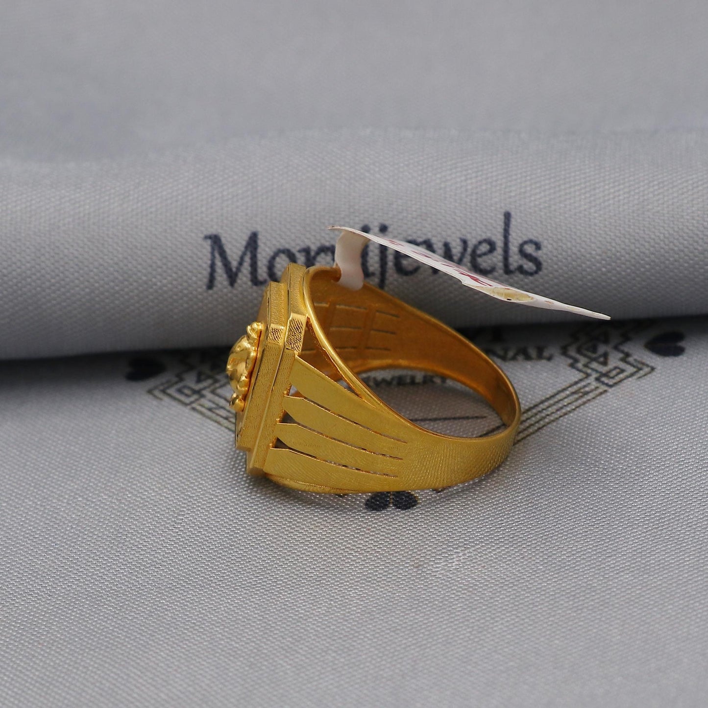 Ganeshji Ganesha Lord God 22k Gold Ring Elephant Jewelry, K6018