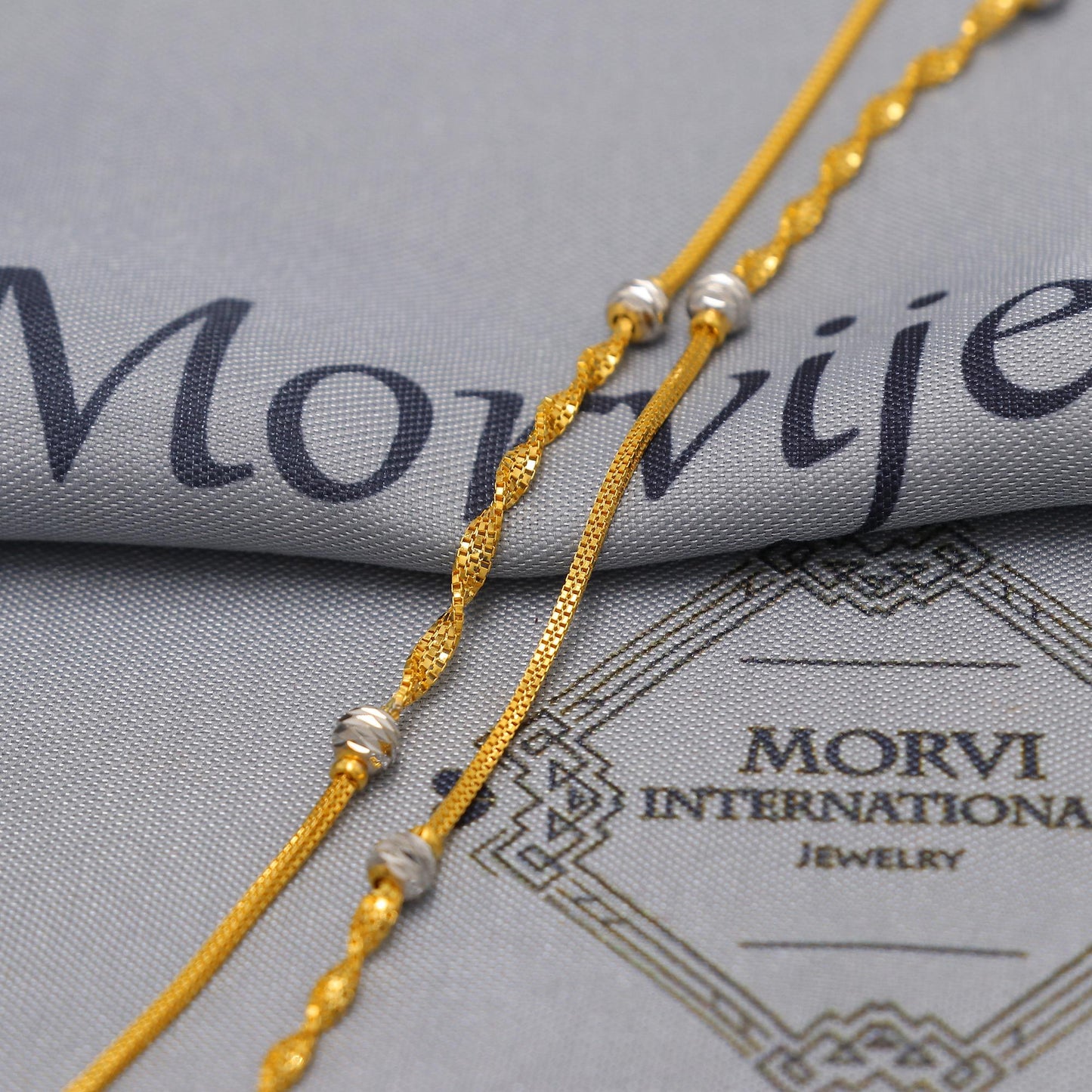 22k Gold Chain Necklace Jewelry, 22kt Ball Beads Handmade Chain, Indian Gold Necklace, Party Wear Chain, Women Necklace, K6520