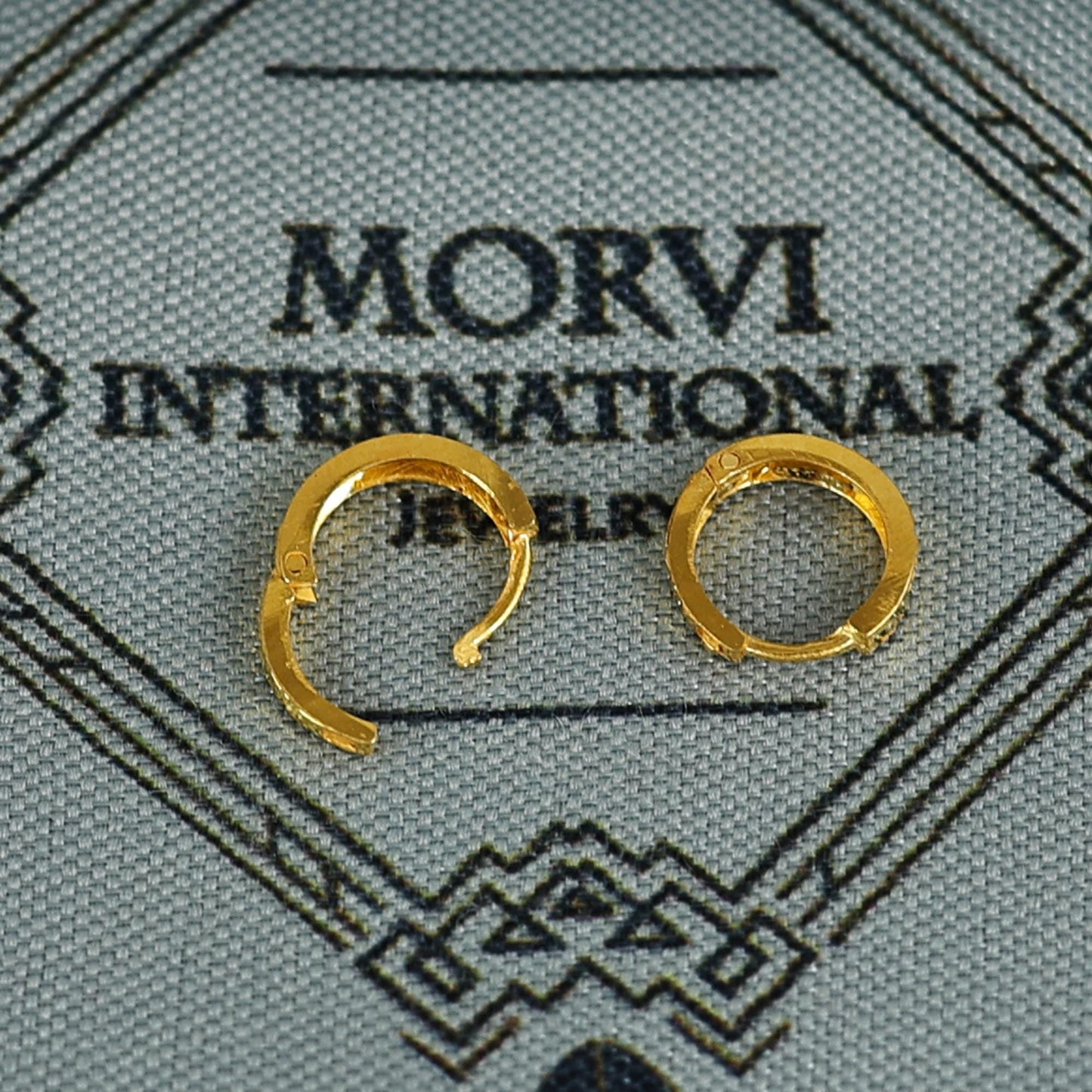 18k Gold Hoop Bali Earrings , Handmade Yellow gold earrings for women, Small Tiny Hoops, dainty indian gold earrings for teens, K6990