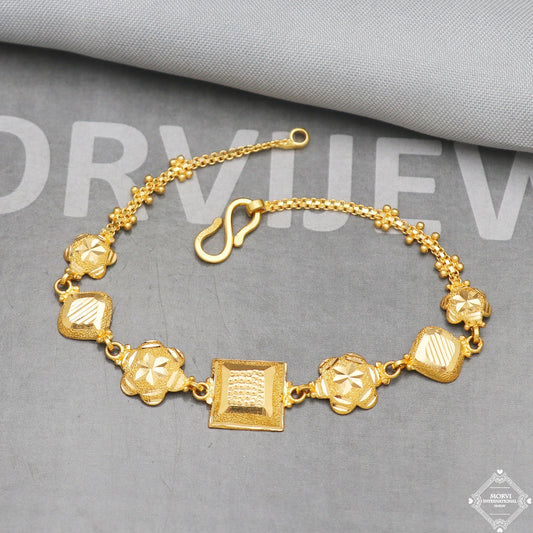 22k Gold Bracelet Jewelry from India, K5265