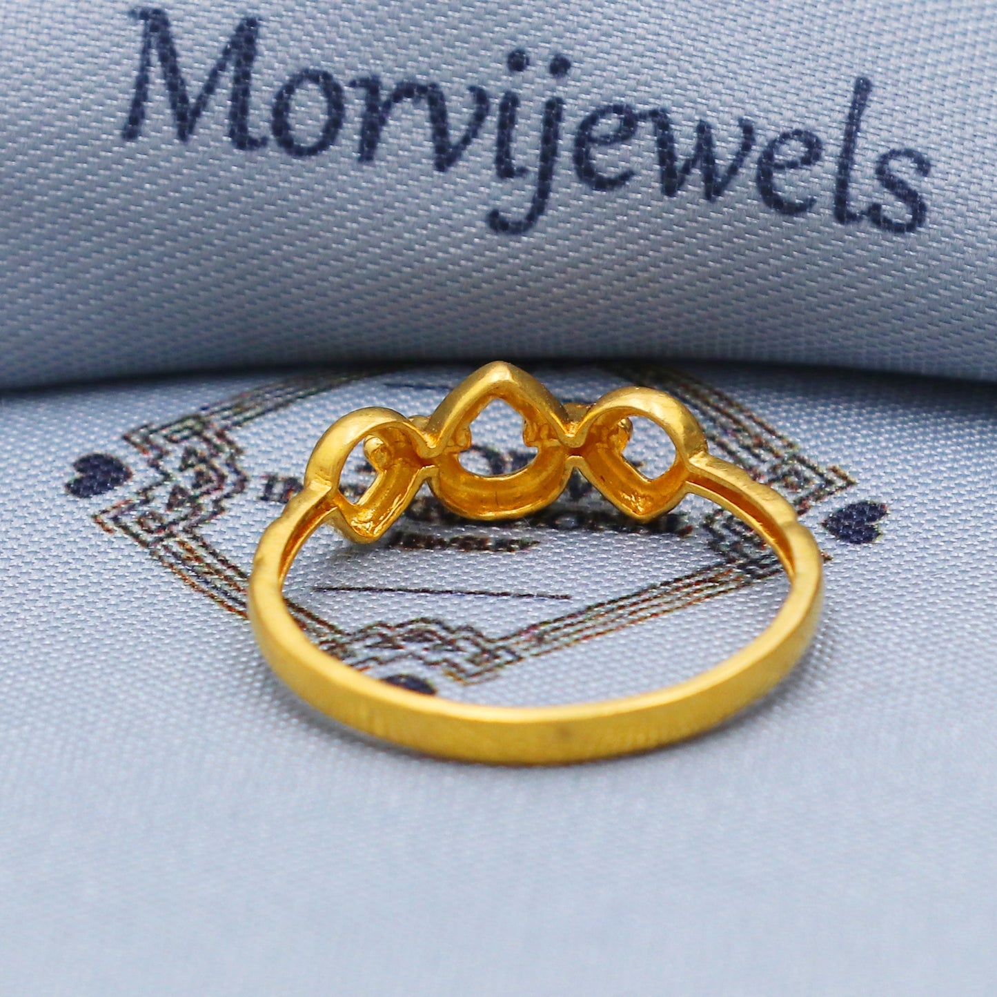 Fine 22k Yellow Gold Ring Size 6 7 8 and All Size, 22k Gold Ring, 22karat Gold Ring, Hand crafted Pure gold ring, K5733