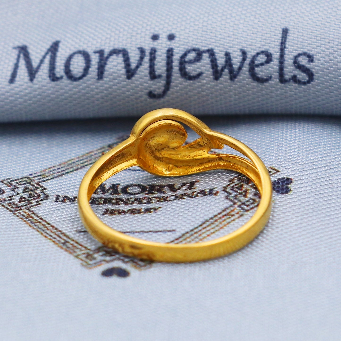 Dainty 22k Gold Ring Size 6 7 8 and All Size, 22k Gold Ring, 22karat Gold Ring, Hand crafted Pure gold ring, K5736