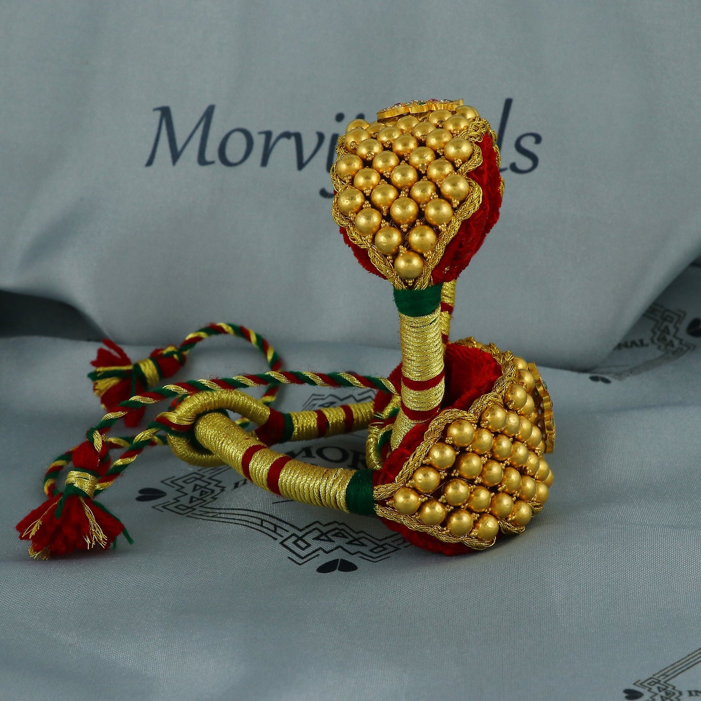 18k Gold Beads bracelet or arm band, 18k Gold Bracelet Pochi, Indian Gold Jewelry, Traditional Gold Rajasthani Wedding Jewelry Bracelet