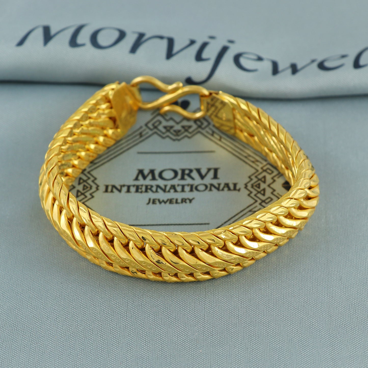 Vintage Design 22k Gold Bracelet , 22k yellow gold real bracelet handmade Indian jewelry, K7185