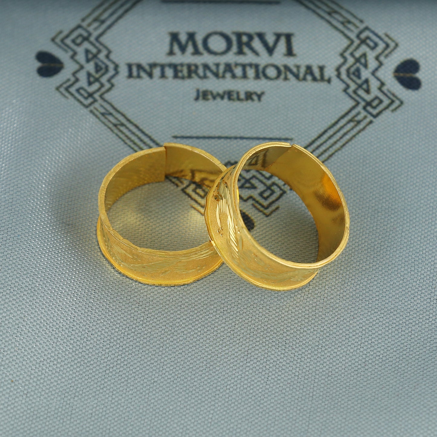 Beads 22k Yellow Gold bichiya toe ring, Handmade gold toe ring pair for women, Indian gold toe jewelry, real gold bichiya Gift, K7200