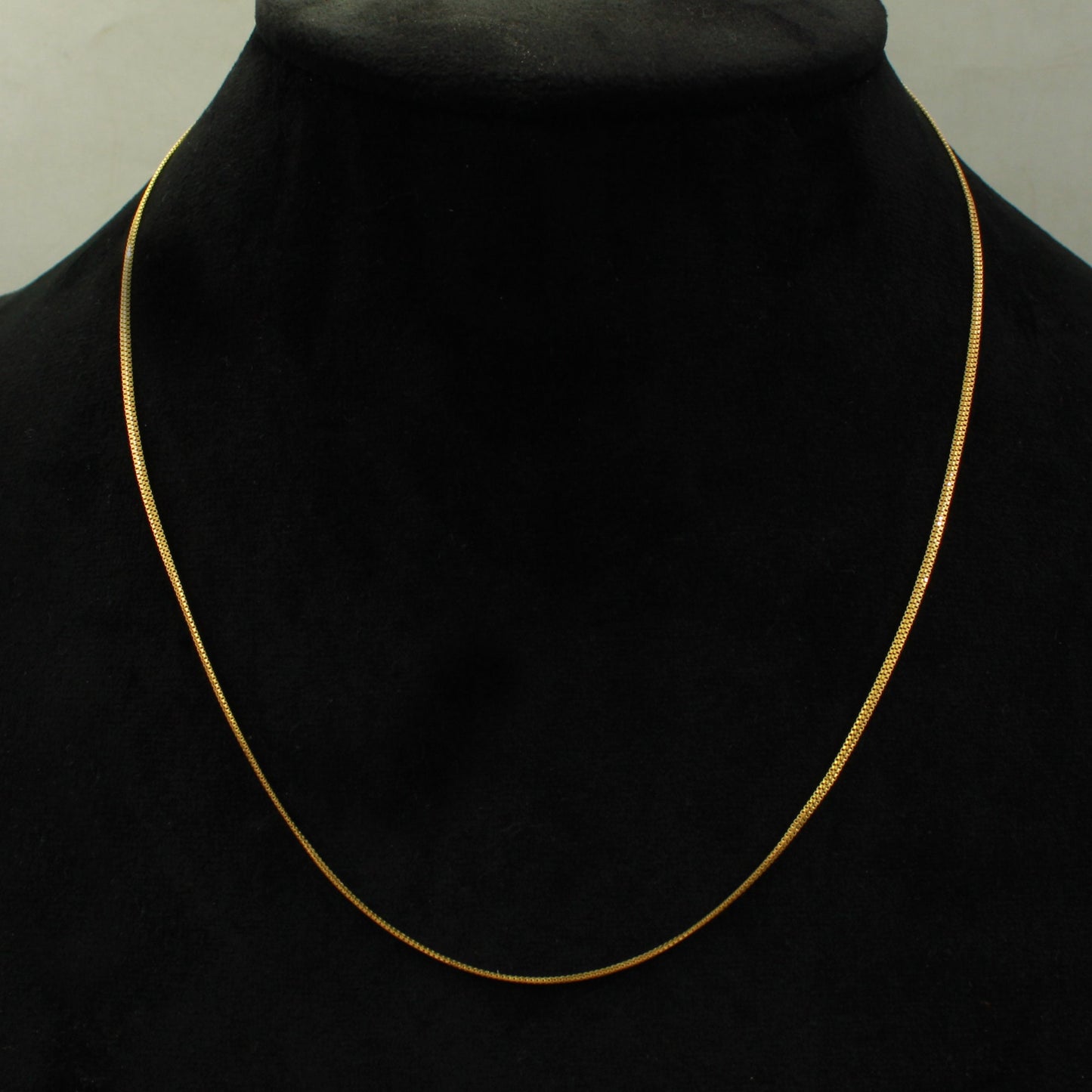 Pure Handmade 22k Yellow Gold Chain Necklace Jewelry, 22k gold box chain, pure gold necklace indian gold chain necklace, gift for wife