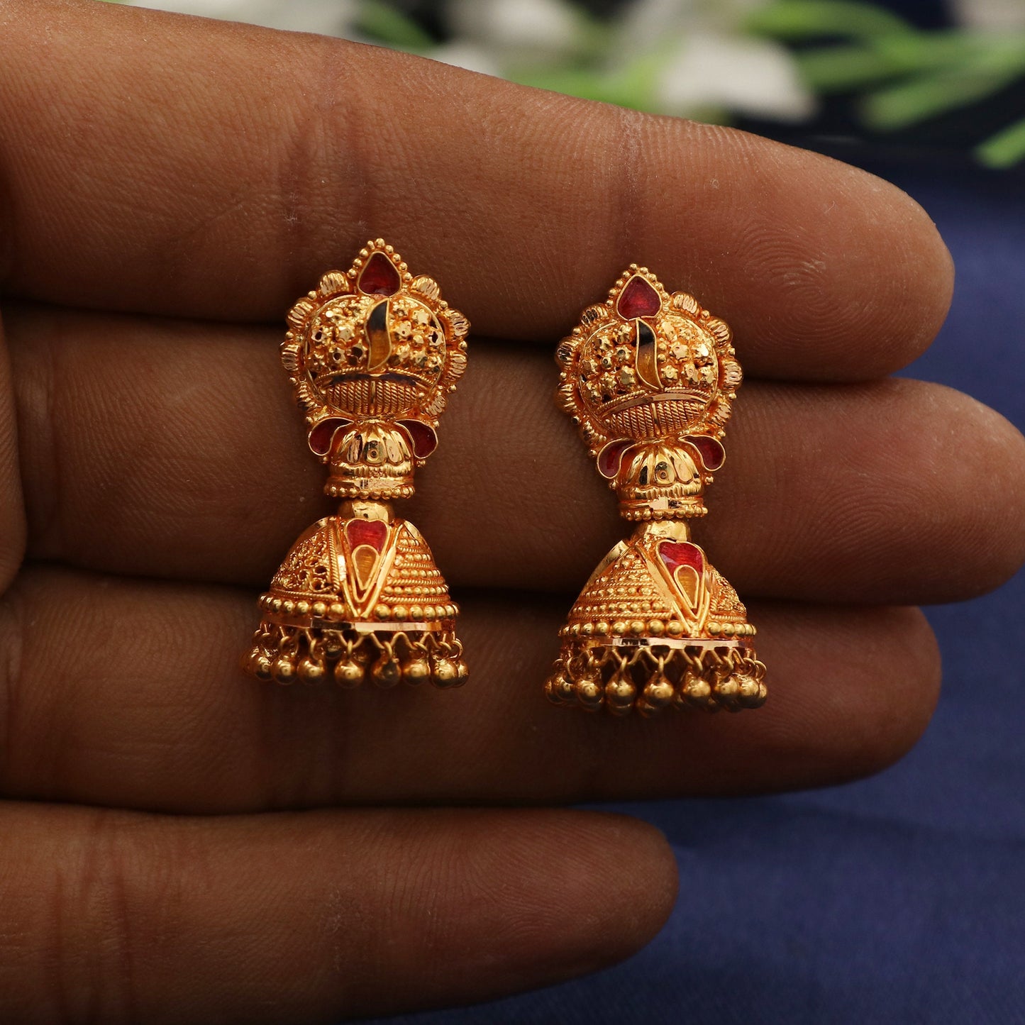 Grt Earrings Jimikki Designs In Grt Add Grt Antique Earrings Grt Gold