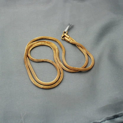 22k Gold Chain, Handmade Chain Jewelry, Box Style Chain, indian gold chain necklace jewelry