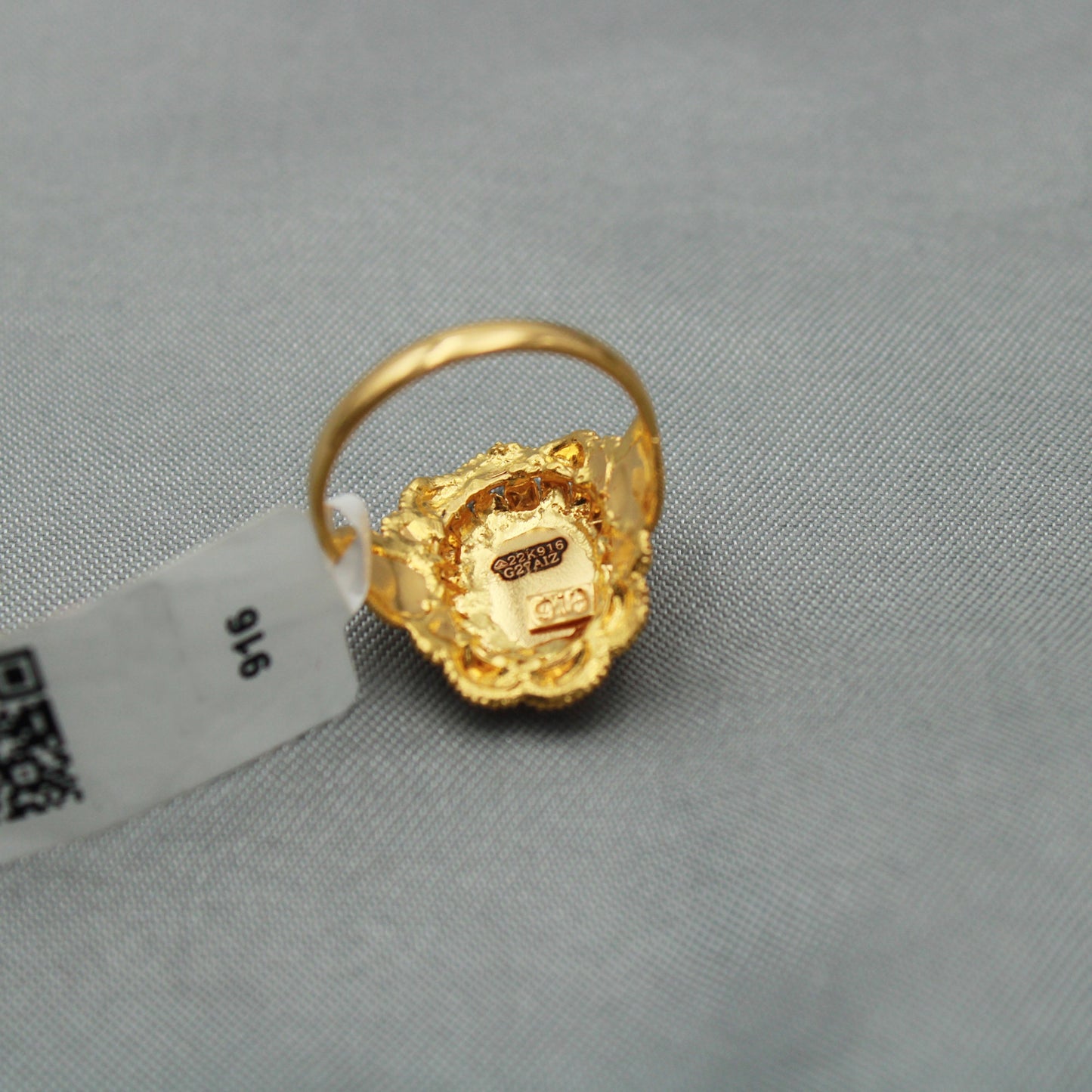 22k Solid Gold Ring Jewelry, Handmade Indian Vintage and antique Ring, Statement Pure Real Gold Ring, Indian Gold Ring, Women Gold Ring,