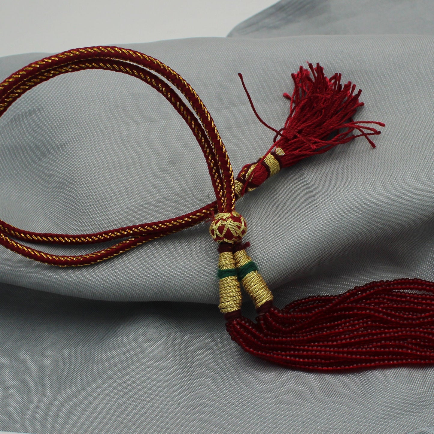 22k yellow gold pendant necklace indian traditional handmade wedding jewelry for gift, K2172