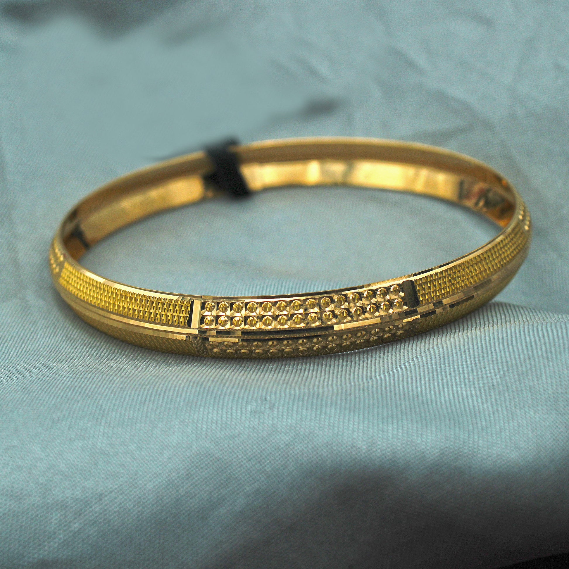 22k Gold Bracelet Kada For men, Yellow Gold Bracelet indian gold