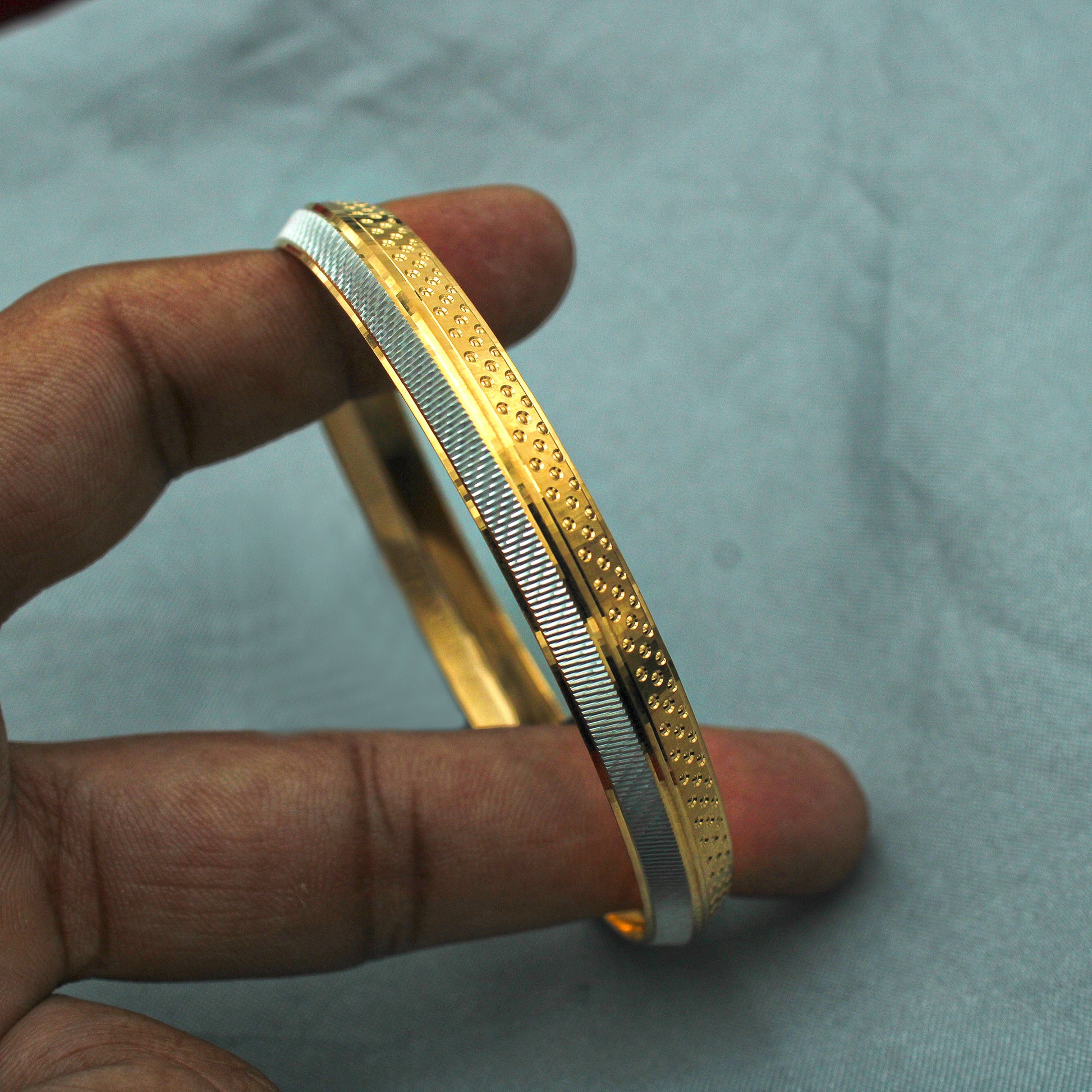 pure 22k Gold Bracelet Kada For men Yellow Gold Bracelet indian