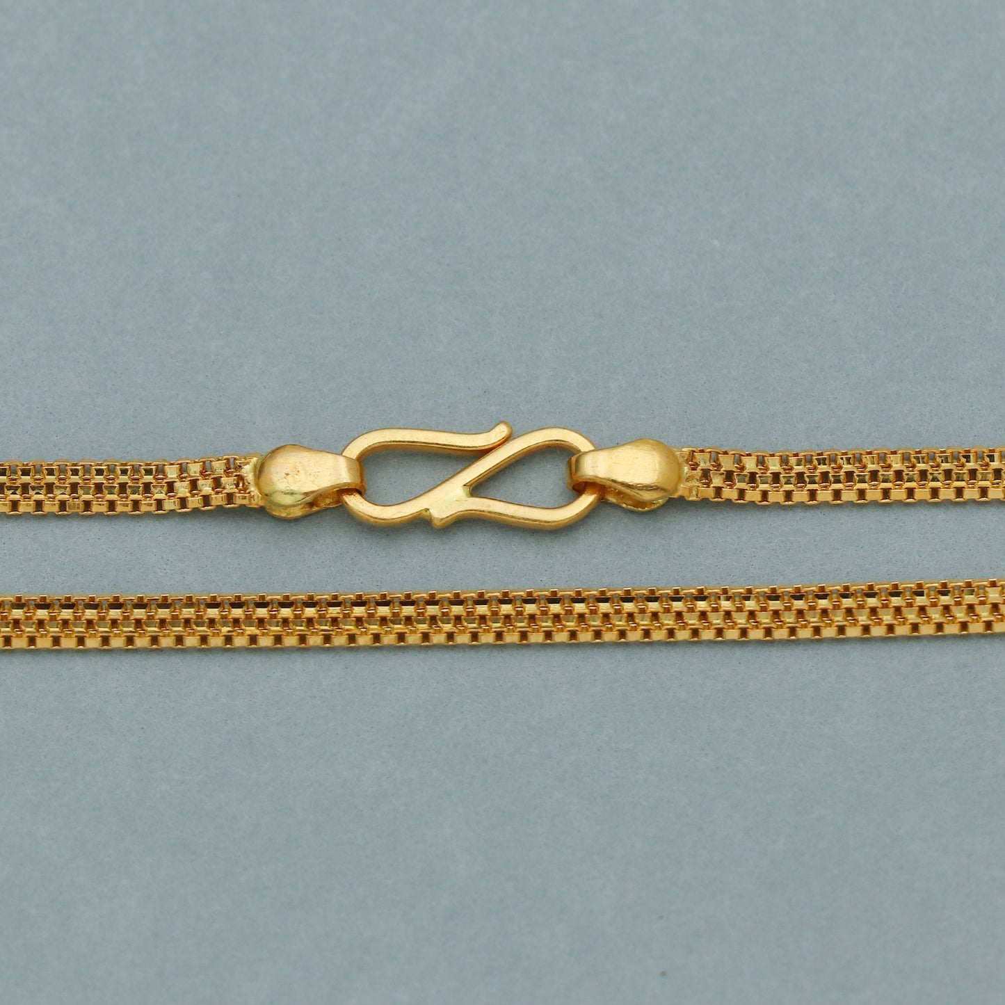 Pure Handmade 22k Yellow Gold Chain Necklace 22" inch Jewelry, 22k gold men women chain, pure gold necklace Indian gold necklace,