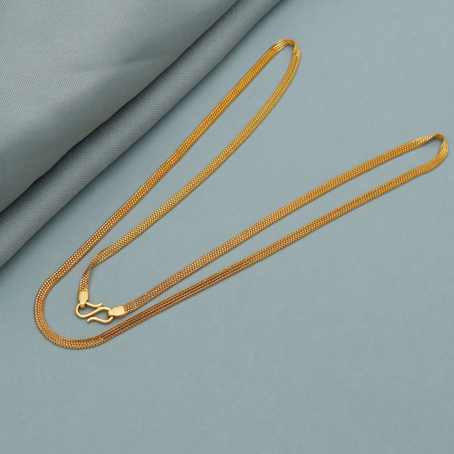 Fine Handmade 22k Yellow Gold Chain Necklace Jewelry, 22k gold men women chain, pure gold necklace indian gold necklace, gift for wife
