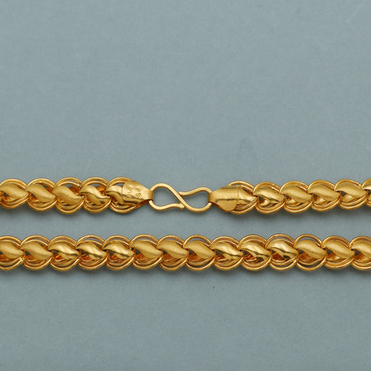 Women 22k solid gold chain necklace handmade jewellery