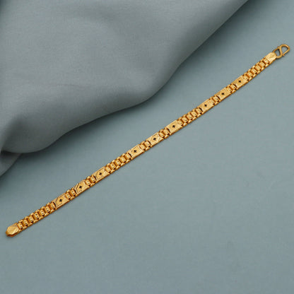 22k Gold Bracelet For men boy , Yellow Gold Bracelet, stylish design, Indian gold bracelet jewelry for gift