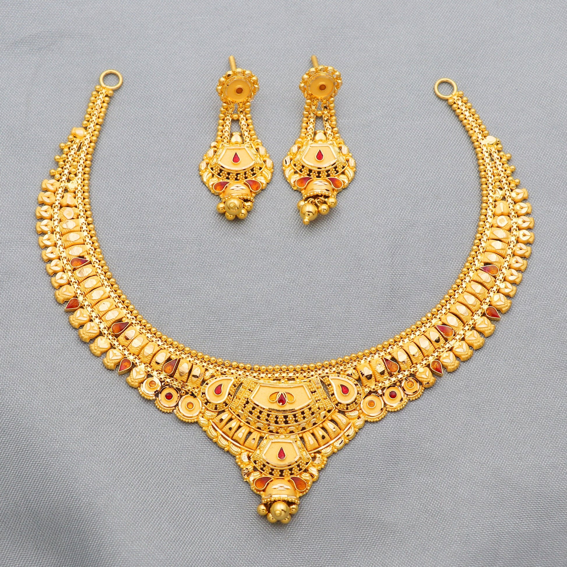22K 18K YELLOW GOLD JEWELRY 