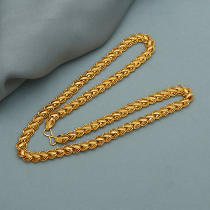 Women 22k solid gold chain necklace handmade jewellery