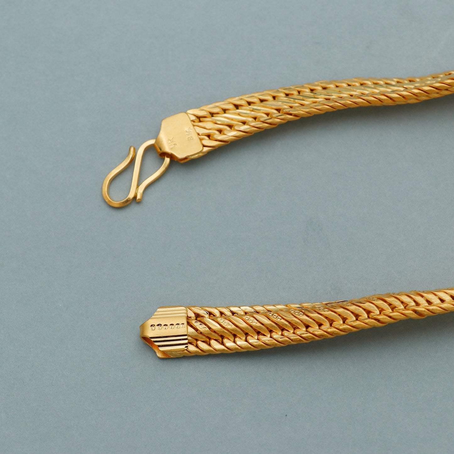 22k Gold Bracelet For men boy , Yellow Gold Bracelet, unique stylish design, Indian gold bracelet jewelry for gift