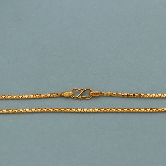 22k Yellow Gold Box style Bracelet Jewelry, square-shaped Curved Round Gold Bracelet