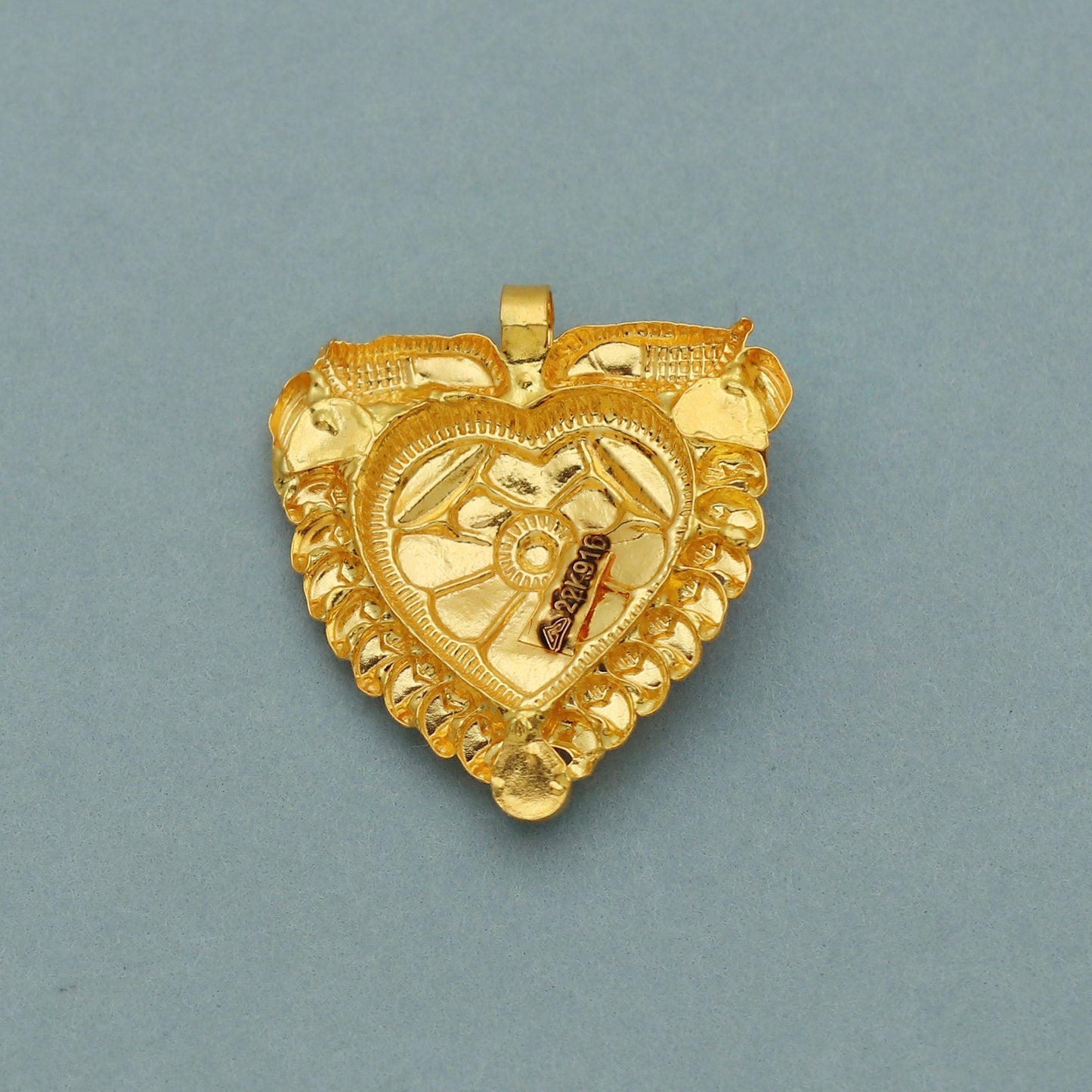 Pure solid 22k Gold Pendant Jewelry, Traditional Indian Gold Jewelry, vintage antique design