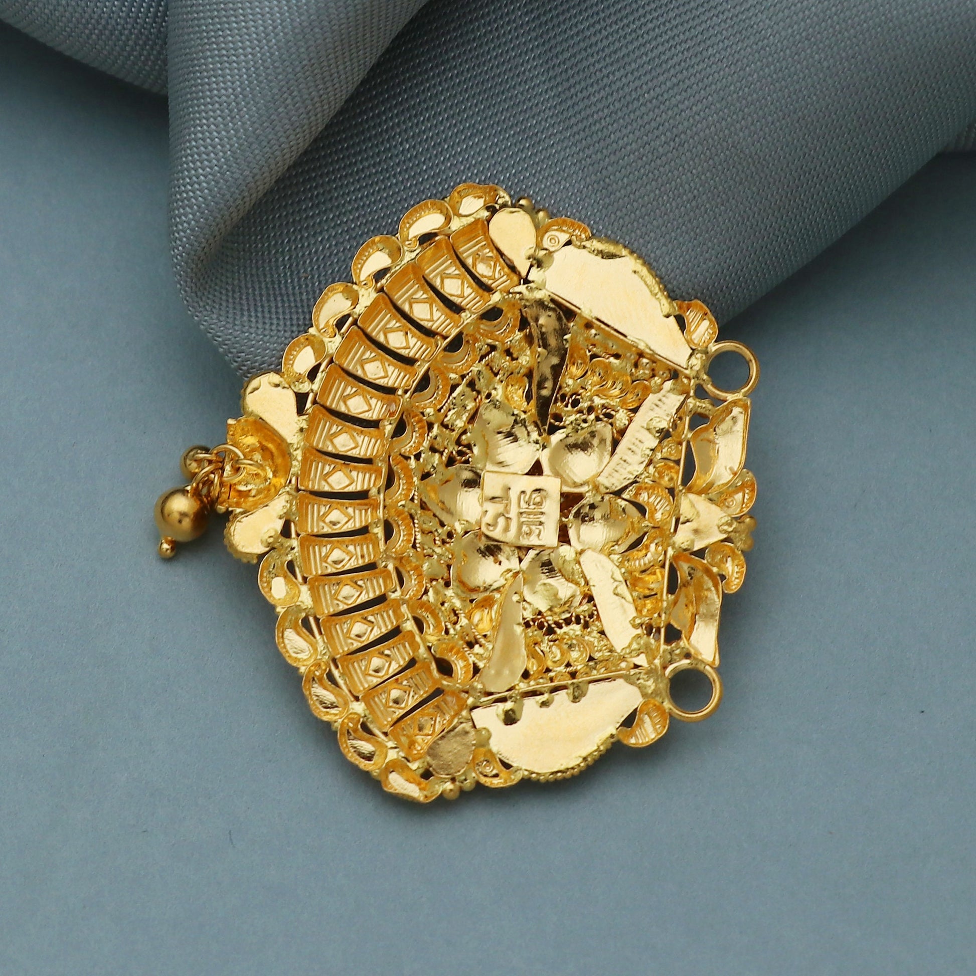 Pure 22k Gold Pendant Jewelry, 22k Solid Gold locket, Big Pendant