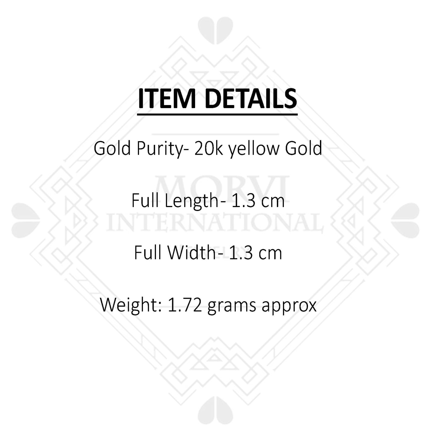 20k Yellow Gold Hoop earrings Bali Earrings ,Huggies , Handmade Yellow gold earrings for women, Christmas gift, dainty Indian gold earrings