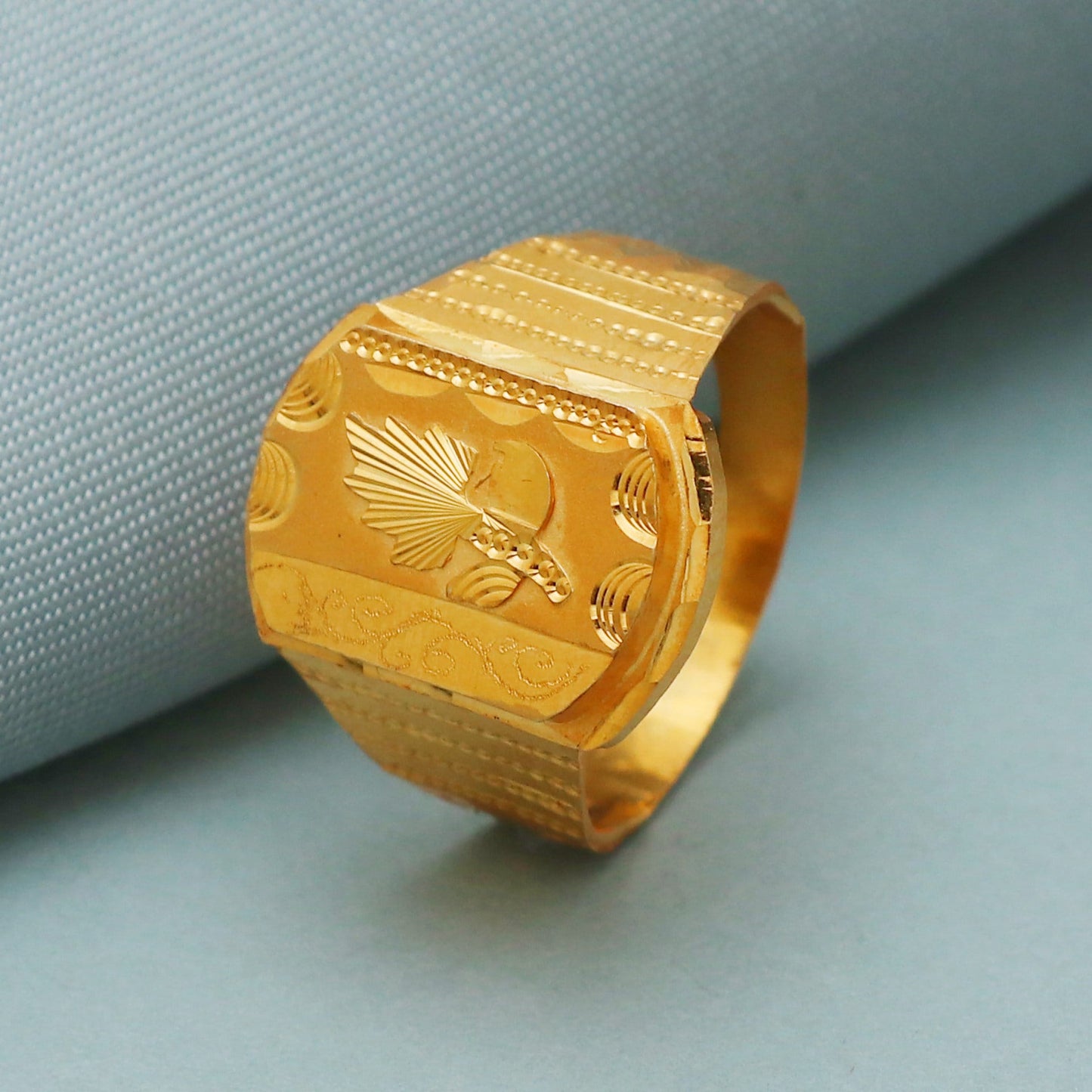22k real gold ring