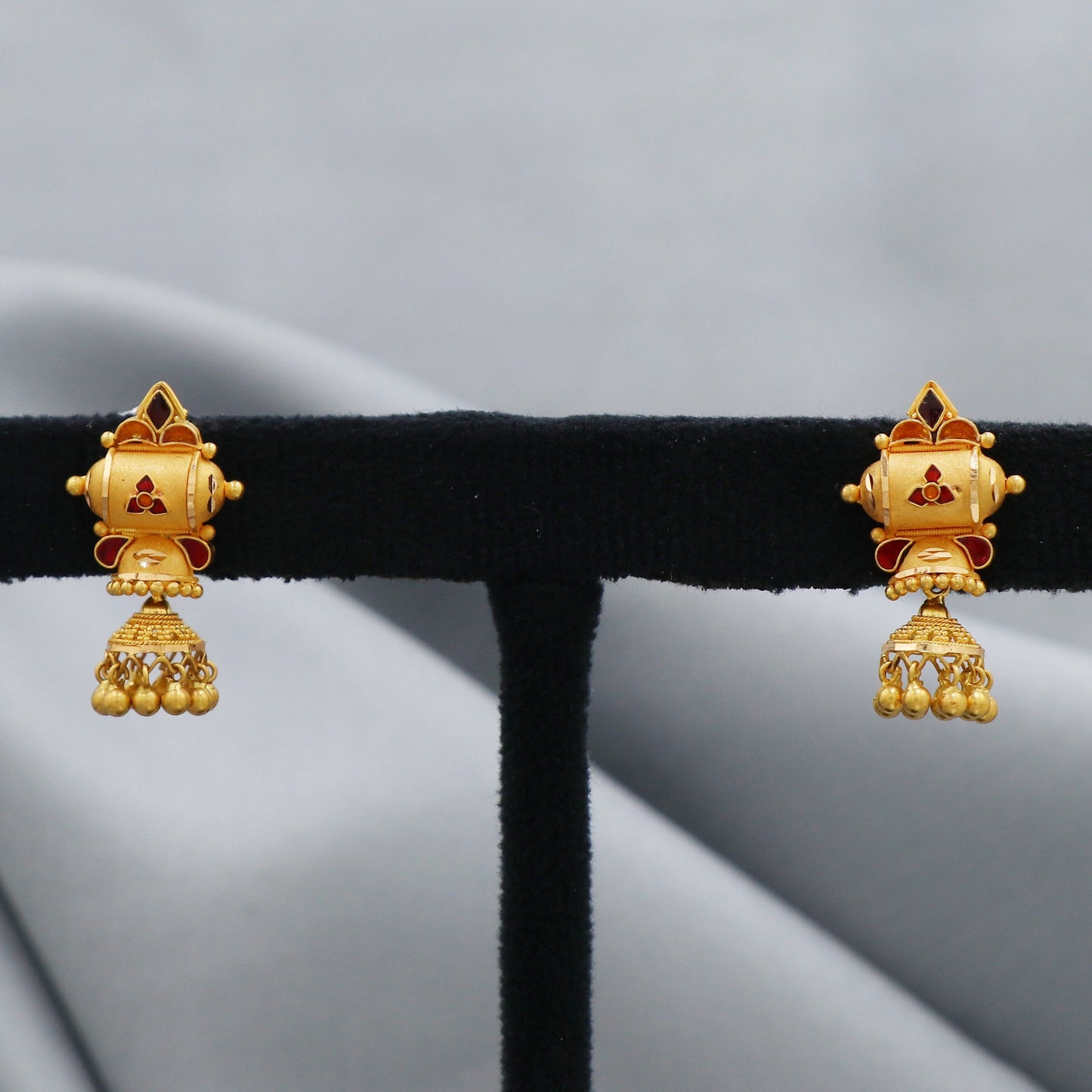 22k Dangle Unique Handmade Earrings Jewelry