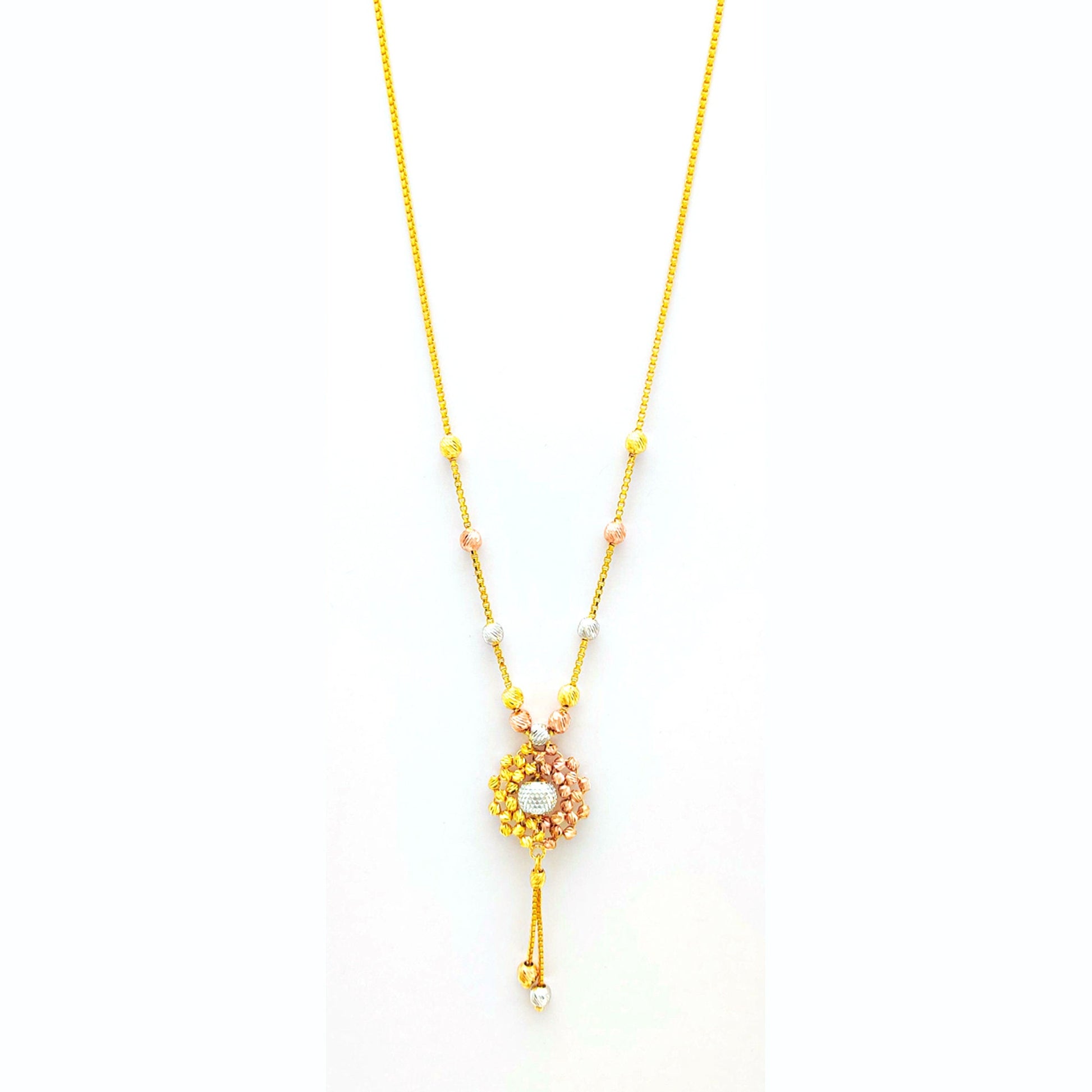 22KT Gold Wedding Chain, 22k Mangalsutra Necklace Chain with Gold