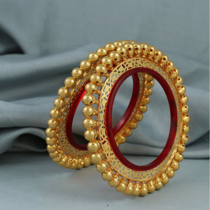 pure 22k gold bangles Indian Handmade jewelry wedding traditional Rajasthani jewelry