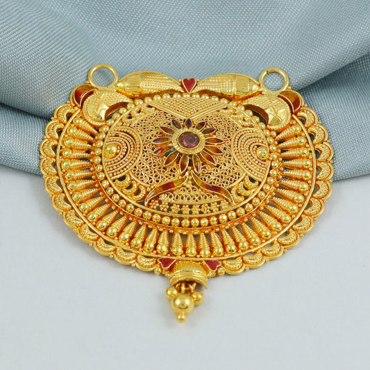 Bog Designer 22k 18k gold pendant, K4559