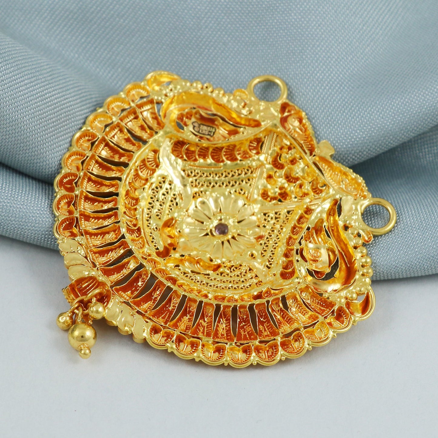 Pure 22k 18k gold pendant, K4560