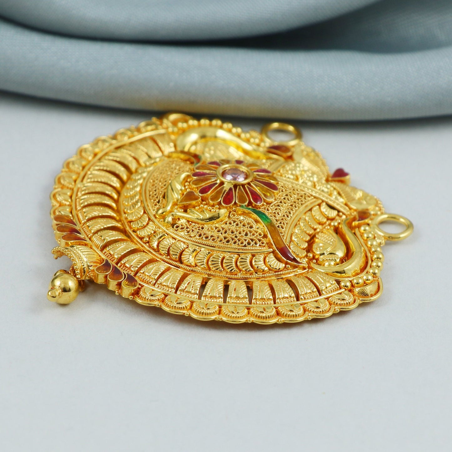 Pure 22k 18k gold pendant, K4560