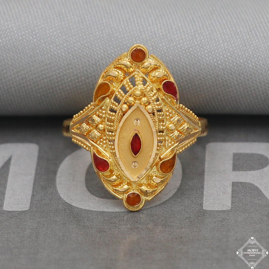 22k gold handmade ring jewelry,